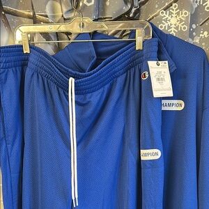 Champion Vintage Style And Logo Game Day Track Suit